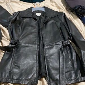 Leather jacket
